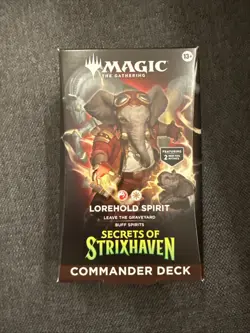 MTG Lorehold Spirit Secrets of Strixhaven Commander Deck Sealed Free Ship - Image 1