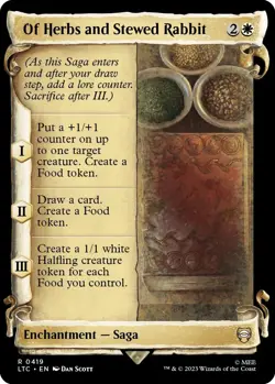 Of Herbs and Stewed Rabbit (Showcase Scrolls) - 419 / English / Near Mint MTG - Image 1