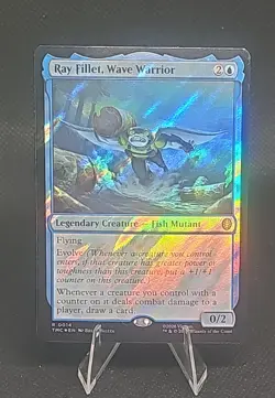 Ray Fillet, Wave Warrior (Surge Foil) Commander: Teenage Mutant Ninja Turtles... - Image 1