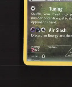 Noivern 112/162 Breakthrough Cracked Ice Holo Pokemon Card LP - Image 5