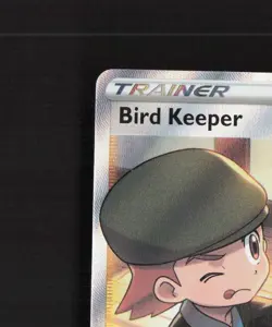 Bird Keeper 066/072 Shining Fates Full Art Ultra Rare Holo Pokemon Card NM - Image 3