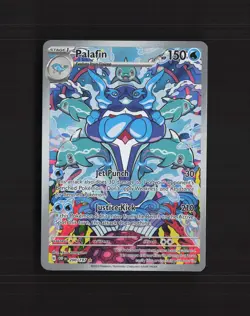 Palafin 200/197 Obsidian Flames Full Art Ultra Rare Holo Pokemon Card NM - Image 1