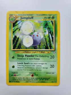 Jumpluff - 7/111 Neo Genesis Pokemon - Holo Rare - HP - Image 1