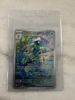 Chaos Rising Pokemon Frogadier 089/086 Secret Rare Full Art - Image 1