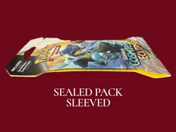 Pokemon Sun & Moon Cosmic Eclipse Booster Pack Blastoise Piplup English SLEEVED - Image 3