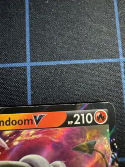 Pokemon Houndoom V 021/189 SWSH03 Darkness Ablaze Ultra Rare Holo - Image 2