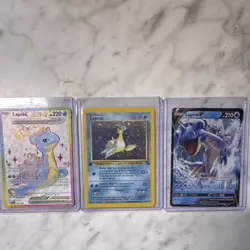 Pokemon Lapras Lot 1st Edition Fossil Holo Rare Ex Lapras - Image 1