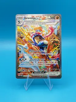 Greninja ex 214/167 Sv06: Twilight Masquerade Holo NM English Pokemon - Image 1