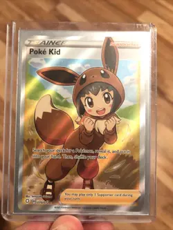Poke Kid Full Art Trainer Rare - 070/072 Shining Fates - Pokemon TCG Mint/NM - Image 2