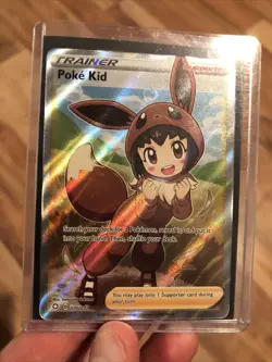 Poke Kid Full Art Trainer Rare - 070/072 Shining Fates - Pokemon TCG Mint/NM - Image 3