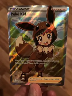 Poke Kid Full Art Trainer Rare - 070/072 Shining Fates - Pokemon TCG Mint/NM - Image 4