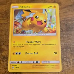 The Pokemon Company Pokemon TCG Pikachu SM76 Sm Holo Promo 2017 English - Image 1