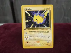 The Pokemon Company Neo Genesis 1st Edition Pikachu 70/111 Regular English 50 HP - Image 1