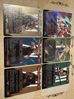 Final Fantasy Magic The Gathering Surge Foil Card Lot Featuring Dion 6x Cards - Image 1