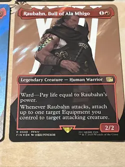 Final Fantasy Magic The Gathering Surge Foil Card Lot Featuring Dion 6x Cards - Image 5