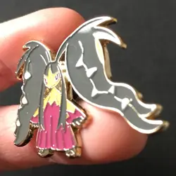 Mega Mawile M Pokemon Pin Badge Metal Mega 2015 Enamel RARE - Image 3