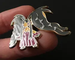 Mega Mawile M Pokemon Pin Badge Metal Mega 2015 Enamel RARE - Image 4
