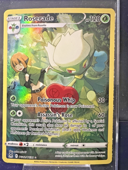 Roserade TG02/TG30 Ultra Rare Holo Lost Origin Trainer Gallery Pokemon TCG - Image 1