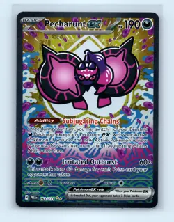 Pokemon tcg SV: Prismatic Evolutions Pecharunt ex Near Mint or Better - Image 1