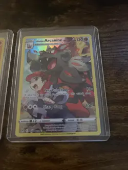 Pokemon TCG Hisuian Arcanine Lost Origin Trainer Gallery TG08/TG30 Holo Ultra... - Image 2