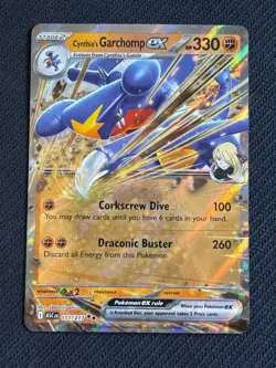 Cynthia's Garchomp ex 111/217 Me: Ascended Heroes Holo - English - Pokemon TCG - Image 1