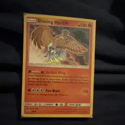 The Pokemon Company Pokemon TCG Shining Ho-Oh SM70 SM Promo Holo 130 HP - Image 1