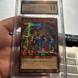 Yu-Gi-Oh! Dark Magician Girl Rush Duel RD/G001-JP002 CGC 10 - Image 1
