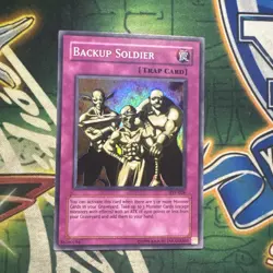 Yugioh! Backup Soldier PSV-028 Super Rare Unlimited NM - Image 1