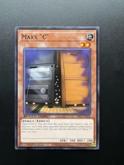 Yugioh - Maxx "C" SBC2-EN128 1st Edition Common Speed Duel - Image 1