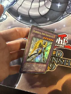 Yu-Gi-Oh! Elemental Hero Darkbright TAEV-EN042 1st Ed Ultra Rare Foil VLP (WNR) - Image 4