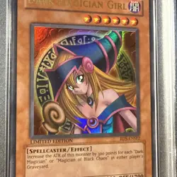 Dark Magician Girl RDS-ENSE2 YUGIOH! Special Edition Limited Edition PSA 6 - Image 2
