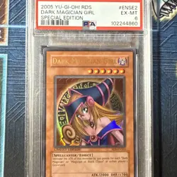 Dark Magician Girl RDS-ENSE2 YUGIOH! Special Edition Limited Edition PSA 6 - Image 4