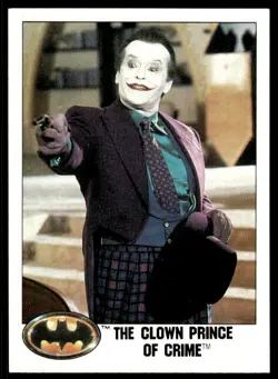 1989 Batman The Movie Series 1 #4 Trading Cards - Image 1
