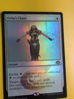 Orim's Chant. MH3 foil instant. MTG Card. - Image 2