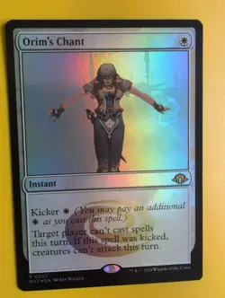 Orim's Chant. MH3 foil instant. MTG Card. - Image 5