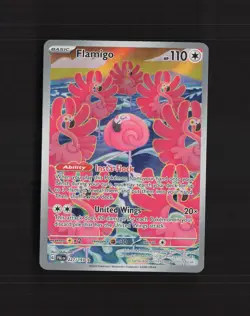 Flamigo 227/193 Paldea Evolved Full Art Ultra Rare Holo Pokemon Card LP - Image 1