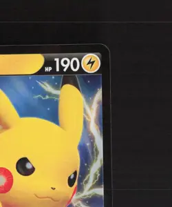 Pikachu V SWSH061 Sword & Shield Black Star Promo Holo Pokemon Card NM - Image 4