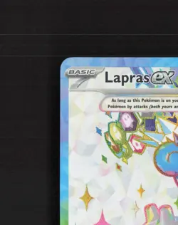 Lapras ex 158/142 Stellar Crown Full Art Ultra Rare Holo Pokemon Card LP - Image 3