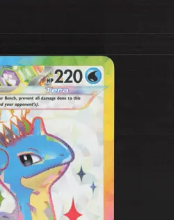 Lapras ex 158/142 Stellar Crown Full Art Ultra Rare Holo Pokemon Card LP - Image 4