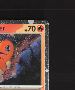 Charmander SVP047 Scarlet & Violet Black Star Promo Cosmos Holo Pokemon Card NM - Image 4