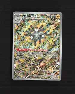 Magneton 159 Scarlet & Violet Full Art Black Star Promo Holo Pokemon Card NM - Image 1
