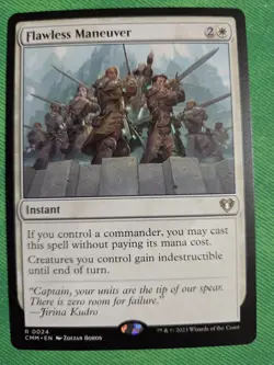 Flawless Maneuver Commander Masters Regular NM - Image 1