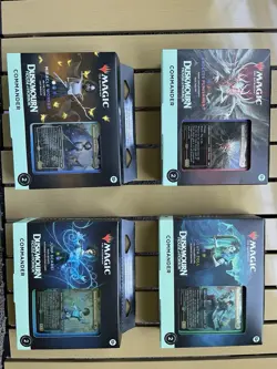 Magic: The Gathering Duskmourn: House of Horror Commander Decks Lot (4) - Image 2