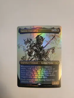 Satoru Umezawa #507 Foil Magic: The Gathering Buy-A-Box Promos NM Condition - Image 1