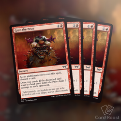 MTG Magic x4 Grab the Prize 0138 Duskmourn: House of Horror DSK Playset - Image 1