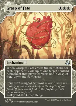 Grasp of Fate x1 - Wilds of Eldraine: Enchanting Tales - NM-Mint, English - Wild - Image 1