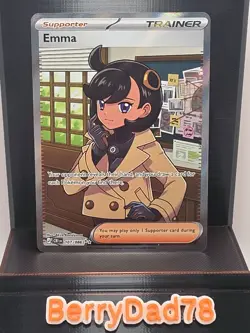 Emma 107/086 Chaos Rising Full Art Pokemon TCG NM - Image 1