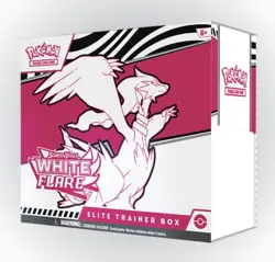 Pokemon TCG Scarlet and Violet White Flare ETB Elite Trainer Box Sealed - Image 1