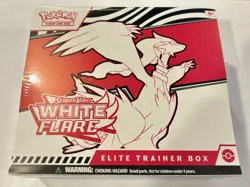 Pokemon TCG Scarlet and Violet White Flare ETB Elite Trainer Box Sealed - Image 2