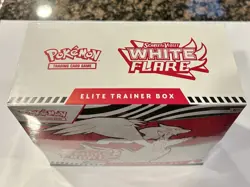 Pokemon TCG Scarlet and Violet White Flare ETB Elite Trainer Box Sealed - Image 4